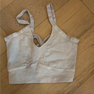 FP MOVEMENT GRAY BRALETTE